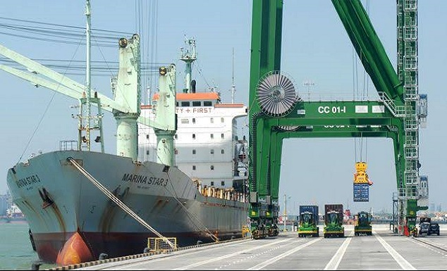 理想端口模型，此服務由JIIPE東爪哇工業區的端口提供